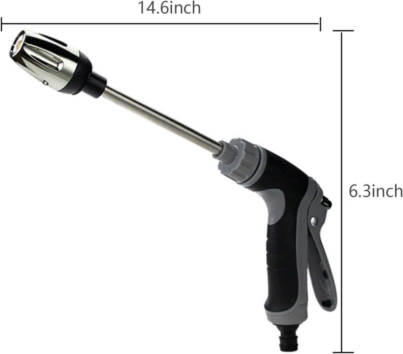 2026 Pressure Washer – 15x More Powerful Than Hoses, Durable Stainless Steel, Easy Installation, Universal Compatibility, Ideal for Driveways & Patios, Effortless Dirt & Stain Removal