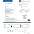 thumbnail image 5 of Malibu Home Coronado Rectangle Whirlpool Bathtub 60"x 38"x 22" in White, 5 of 5
