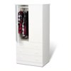 Prepac White Juvenile TV/Wardrobe Armoire