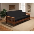 thumbnail image 1 of Madison JER-FUT-GY Stretch Jersey Futon Slipcover, Charcoal, 1 of 1