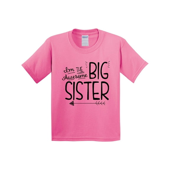 Inktastic I'm the Awesome Big Sister Youth T-Shirt