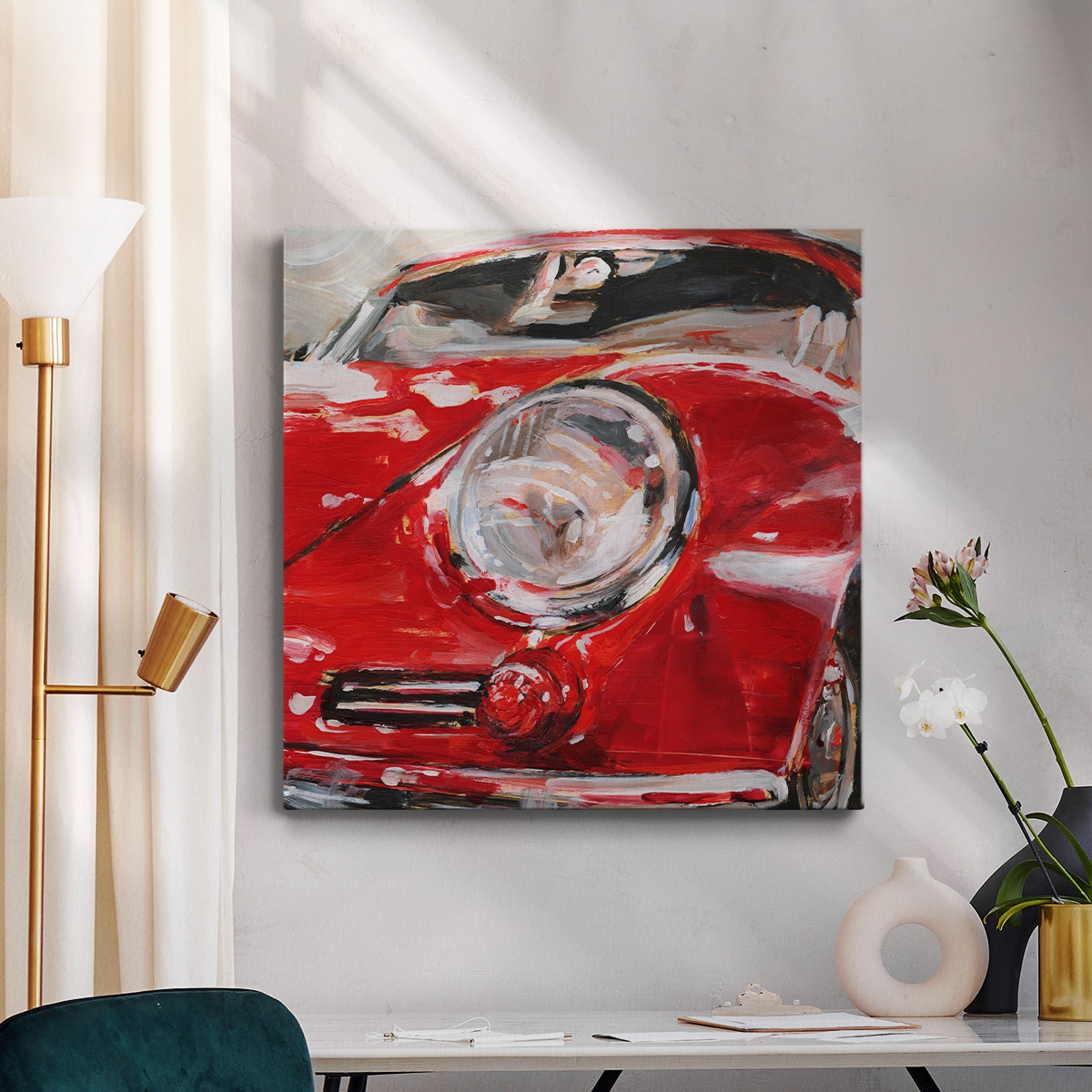 Wexford Home Sportscar Collection I-Premium Gallery Wrapped Canvas, 16" x 16" - Ready to Hang