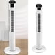 thumbnail image 5 of Ventilador de torre silencioso con control remoto, 3 velocidades de viento, pantalla digital, sin aspas, para casa, oficina, dormitorio y sala de estar., 5 of 13