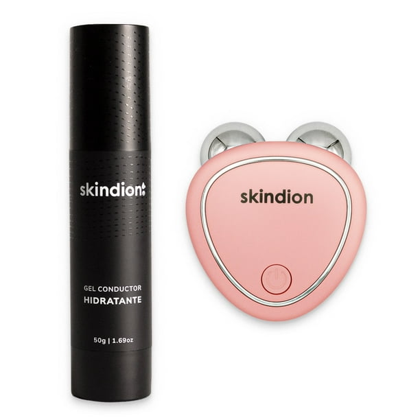 Skindion Dispositivo de Rejuvenecimiento Facial con Microcorriente | Reductor de Arrugas y Tonificación Facial Skindion SK-DM-101