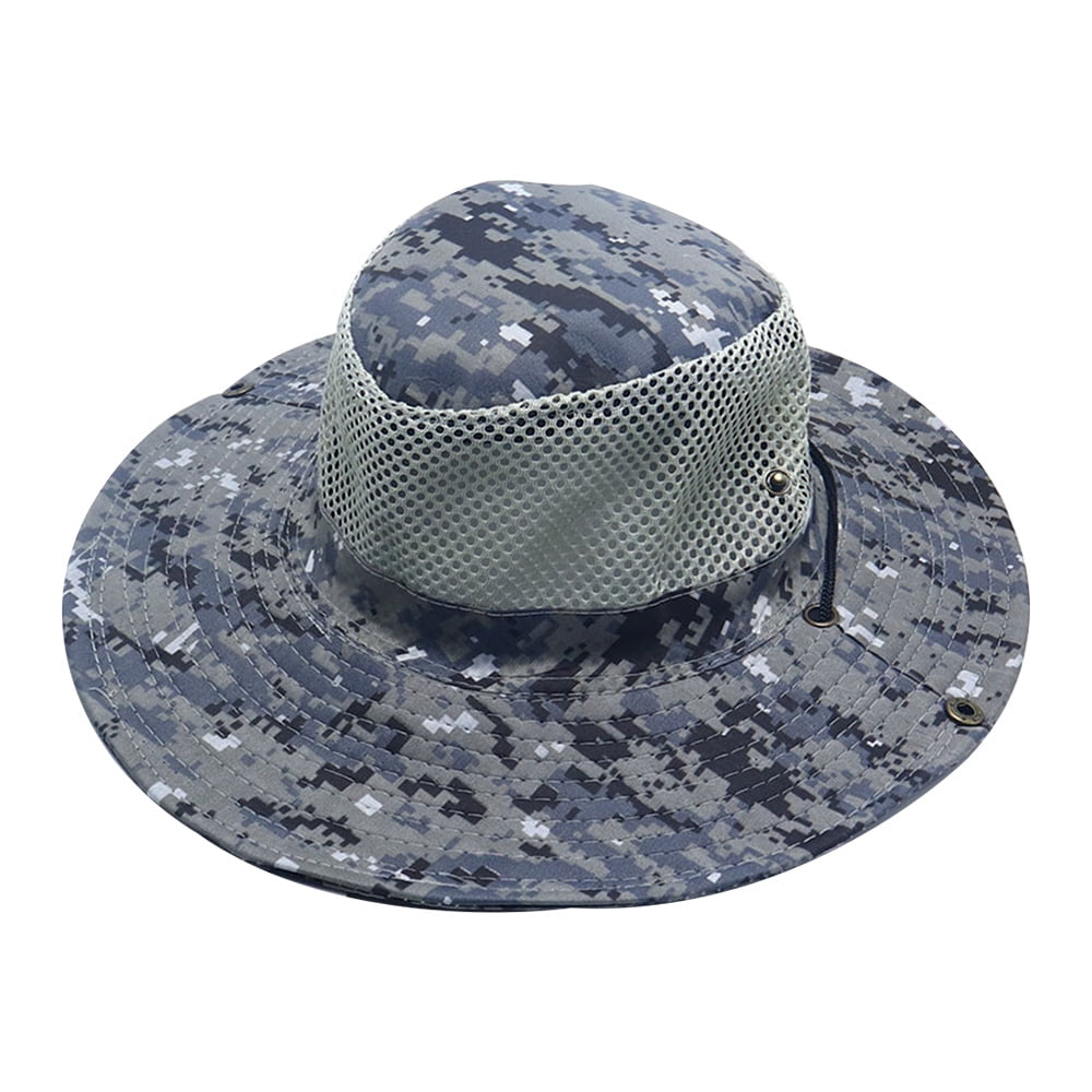 Occkic Mesh Sun Hat for Men Golf Soaker Hats Summer Beach Safari Wide