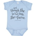 thumbnail image 3 of Inktastic Though She Be but Little Shakespeare Quote Boys or Girls Baby Bodysuit, 3 of 5