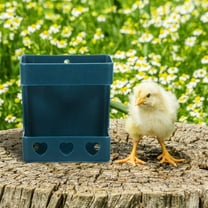 WHAMVOX Chicken Feeder Chicken Water Feeder Cage Accessories Chick Food Dispenser Chicken Reusable Parrot Food Feeder Container Bird Cage Supply