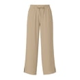 thumbnail image 6 of Women's UPF 50+ Sun Protection Lightweight Wide Leg Pants Casual Travel Hiking Summer Outdoor Pants, 6 of 6