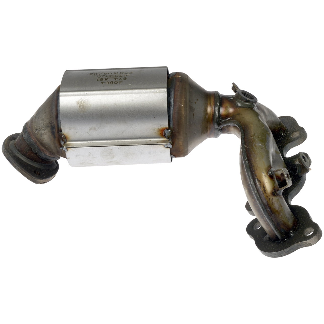 Dorman 673-881 Rear Catalytic Converter with Integrated Exhaust Manifold for Specific Lexus / Toyota Models