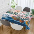 thumbnail image 2 of Yayeee Tablecloths 60" x 120" Rectangle Wrinkle Resistant Party Table Cover, Vibrant Flowers, 2 of 8
