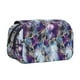 thumbnail image 1 of Disketp Purple Marble Texture Estuche de Lápices de Doble Capa con Tapa Abatible y Cremallera, Organizador Escolar para Adolescentes y Adultos, 1 of 7