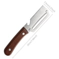thumbnail image 3 of shyuyusa Kitchen Multi-Function Vegetable Peeler Stainless Steel Tool for Fruit Peeling and Kitchen Use, 3 of 6