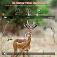 thumbnail image 3 of 30MP 2K Trail Camera   Hunting Game Scouting Camera With Night Vision  Waterproof Wildlife Monitor, 3 of 13