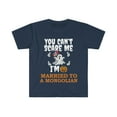 thumbnail image 1 of Can't scare me I'm Married to a Mongolian  Unisex T-shirt S-3XL Mongolia, 1 of 2