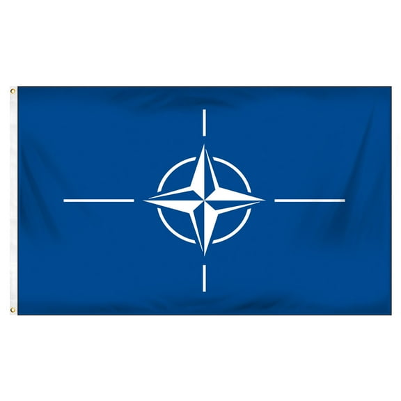 Online Stores NATO (Nato) 3ft x 5ft Printed Polyester Flag