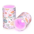 thumbnail image 7 of Yayeee Flameless Candles with Remote Flickering Battery Operated Multi Color Changing, Floral Easter Eggs, 7 of 7