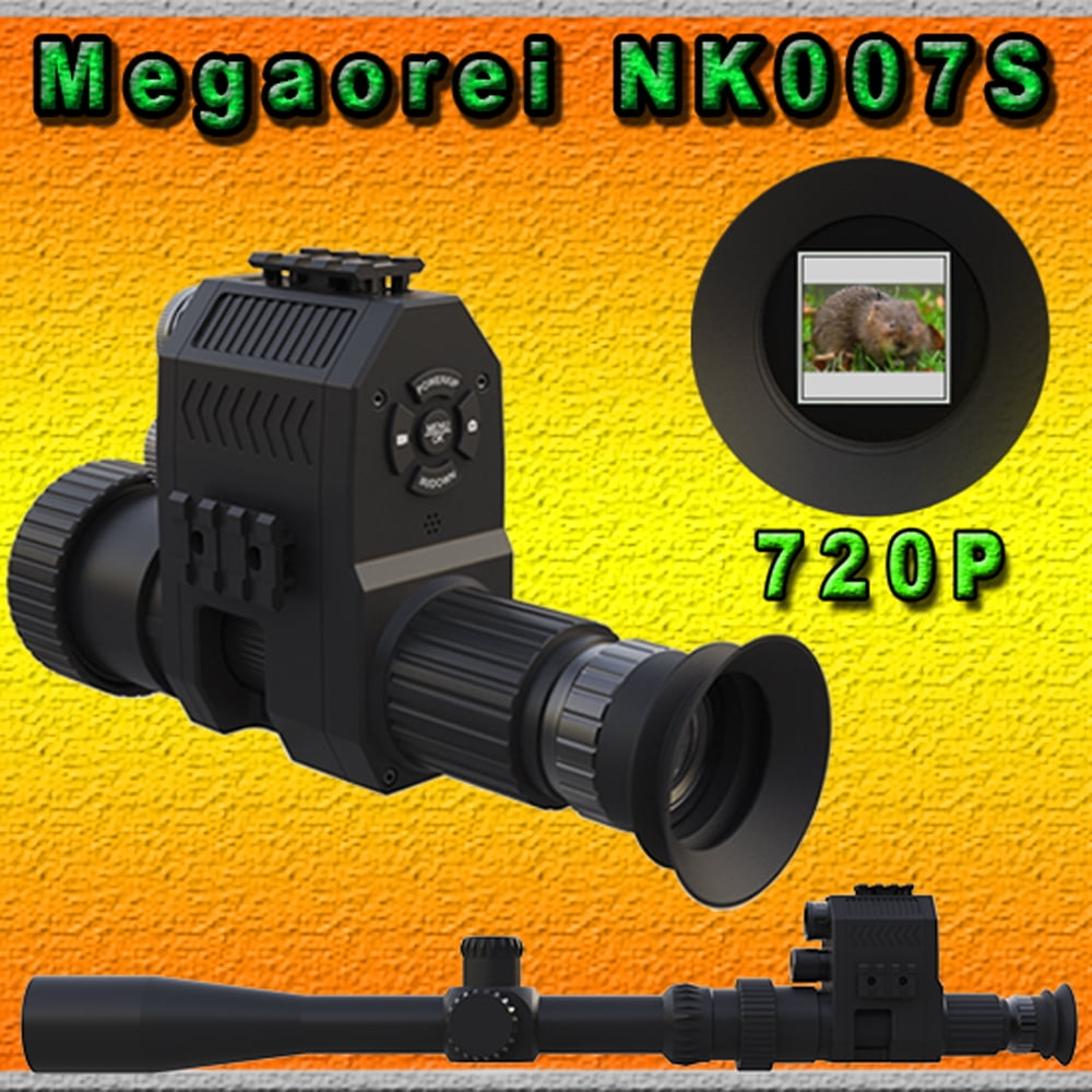 Uteam Digital Infrared Camcorder 200-400M Night Vision Scope Monocular Supports Photo Video Recording Various Languages Ideal for Campings Huntings Boating and Night Observations