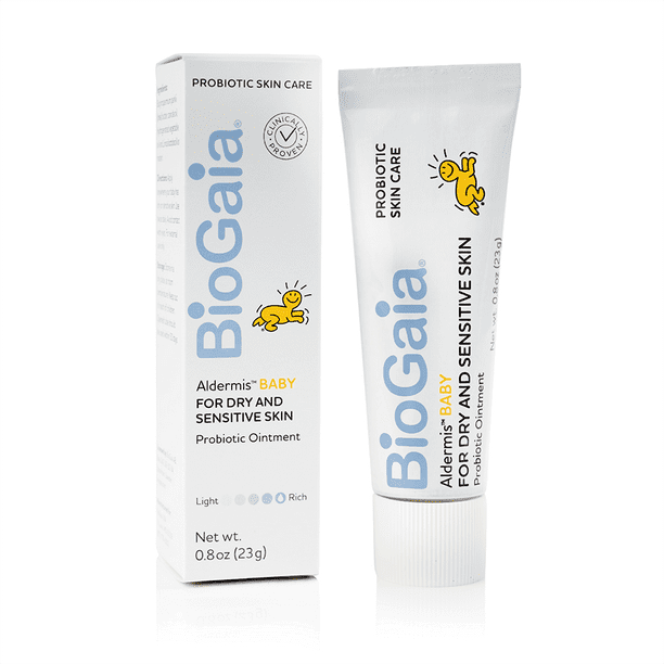 BioGaia Aldermis Baby Probiotic Ointment, Soothes Dry & Irritated Skin