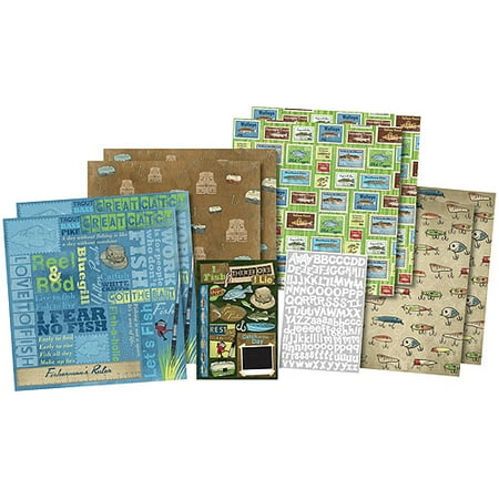 Karen Foster A Great Catch Scrapbook Kit