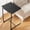 Black, variant on Adjustable TV Tray Table - TV Dinner Tray on Bed & Sofa, Comfortable Folding Table with 6 Height & 3 Tilt Angle Adjustments (Black)