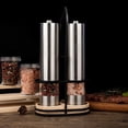 thumbnail image 1 of Xuniizn Kitchenware Pepper Mill Pepper Mill Electric Pepper Mill Set Of Pepper Grinder Sturdy Body Adjustable Easy To Use Easy To Clean, 1 of 7