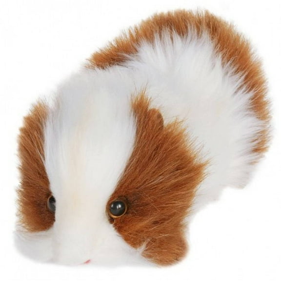 Hansa Brown and White Guinea Pig Plush Toy