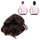 thumbnail image 4 of Peluca Corta Marrón Recto Transpirable Malla Interior Suave Esponjoso Resistente a la Deformación Hombres ANGGREK Otros, 4 of 8