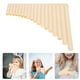 thumbnail image 4 of EeaseMX Juego de flauta de Pan portátil, instrumento Musical con llave C, pipa de Pan para principiantes (Beige), 1 Juego, 4 of 8