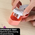 thumbnail image 3 of Mr. Pen 3-in-1 Manual Pencil Sharpeners with Shavings Storage, Multicolor, 3 Pack, 3 of 7