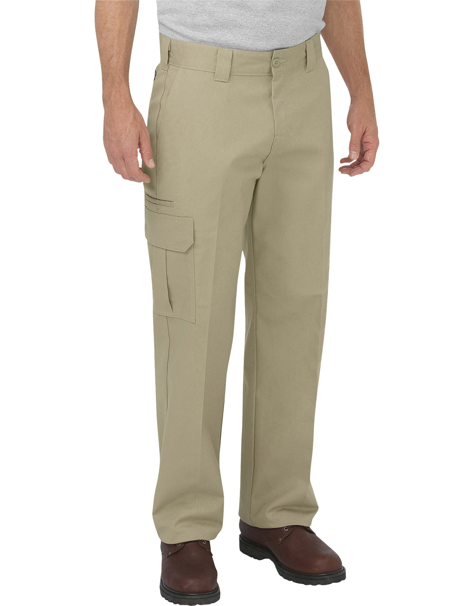 Dickies Mens FLEX Relaxed Fit Straight Leg Cargo Pants, 38W x 34L ...