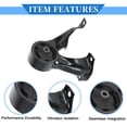 thumbnail image 4 of Support Moteur Compatible pour Mitsubishi Lancer 2004-2007, Résistance à l'Usure, Montage Moteur Noir, 4 of 7