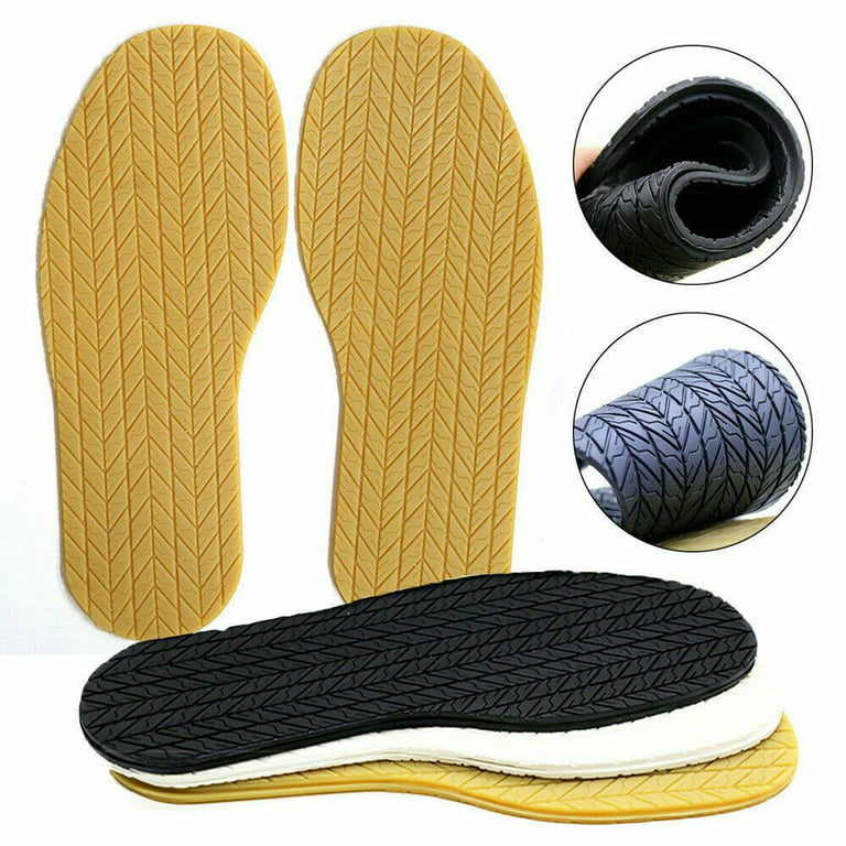 Grip Thickened Shoe Accessories Wearable Shoes Repair Anti-Slip Outsoles  Full Sole Protector Rubber Sole WHITE 