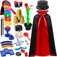 thumbnail image 1 of Kit mágico PATIFEED para niños con disfraz de mago de 6 a 12 años, 1 of 7