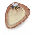 thumbnail image 2 of American Made ceramic Stoneware Spoon Rest with Busy Bee Motif, 2 of 4