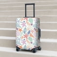thumbnail image 2 of Lsque Colorful Seashells Printed Luggage Cover, Travel Luggage Protector,Scratch and Dirt Resistant, Fits 18-32 Inch Luggage - Large, 2 of 9