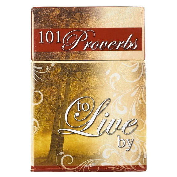 101 Proverbs to Live By, Inspirational Cards to Keep or Share