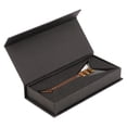 thumbnail image 3 of Miniature Electric Guitar, Wooden Simulated 7.3in Exquisite Black Mini Guitar Model With Storage Box For Musician For Home, 3 of 8