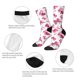 thumbnail image 4 of Fotbe Girl Butterfly Calcetas Largas con Estampado para Hombre y Mujer – Calcetas de Compresión Transpirables y Elásticas, Viajar y Uso Diario Talla 5-11, 4 of 6
