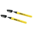 thumbnail image 1 of Stanley Hand Tools Fine Tip Permanent Marker Black (pack 2), 1 of 2