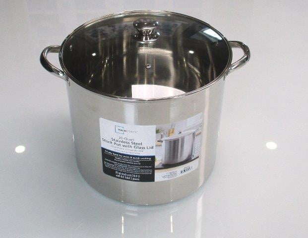 Mainstays 20QT Stainless Steel Stockpot