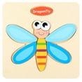 thumbnail image 1 of B Preschool Educational Wooden Puzzle 3D Shape Toy For Kids Toddlers Learning, 1 of 4