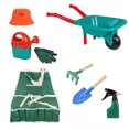thumbnail image 1 of Faithtur Jouets de Jardin avec Brouette, Arrosoir, Gants, Râteau à Main, Pelle, 1 of 9
