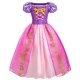 thumbnail image 1 of Vestido de princesa Rapunzel para niñas de Disney, cumpleaños, carnaval, fiesta de Halloween, ropa elegante para niñas, disfraz de Cosplay enredado, Set4-5T 120 Gao Jinjia LED, 1 of 2