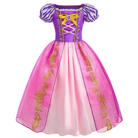 Blanche-Neige Cosplay Enfants Fille Princesse Robe Carnaval Déguisement De  Fête Costume