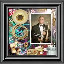Band Director, Marching or Concert Band Personalized Picture Frame, 10X10 3526