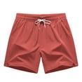 thumbnail image 6 of ClodeEU Women's Lightweight Running Athletic Shorts for Gym and Basketball Red,Womens Plus M, 6 of 7