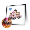 thumbnail image 2 of Baby Doll DIY Kits de pintura de diamantes Taladro redondo completo Decoración de pared para el hogar 24 colores Sywqhk Decoración hogareña, 2 of 9