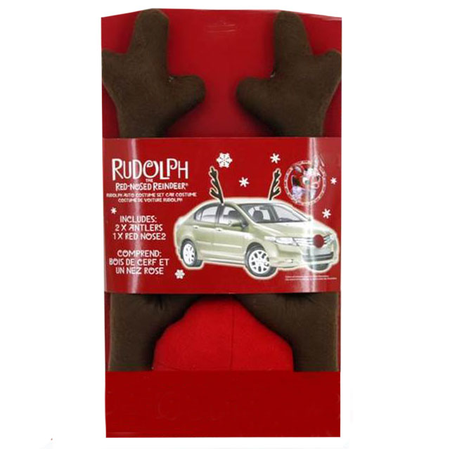 Rudolph Antlers Car Costume