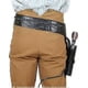 thumbnail image 2 of Western Leather Gun Holster for Revolver - Hand Tooled Cowboy Belt Pistol Holder Fits .22 .38/357 .44/45 Cal 3.5" to 6.5" Barrel, 2 of 5