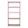 King's Rack Pink 5-Tier Boltless Tier Height Adjustable Steel Frame ...